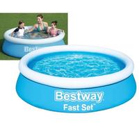 Bestway 57392 piscina fuori terra Piscina gonfiabile Piscina rotonda 940 L Blu