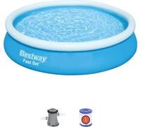 Piscina gonfiabile Bestway Fast Set 57274 + Pompa filtro