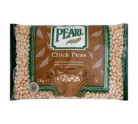 Piselli bianchi perlati, 2 kg, confezione da 3