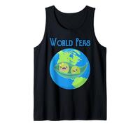 Piselli del Mondo - Salva la Terra, Pace, Animali, Regalo Ambiente Canotta