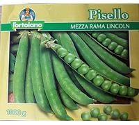 PISELLO PISELLI LINCOLN SEMI SEMENTI SEEDS PICCOLI KG. 1 - GR. 1000 L'ORTOLANO