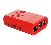 Pishell rosso custodia: una custodia Raspberry Pi 3 Model B + e fotocamera