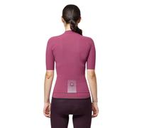 Maglia Pissei Prima Pelle manica corta viola donna - L
