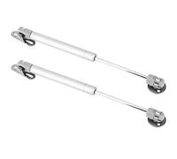 Pissente 2PCS 100N Molla a Gas Pistone a Gas Supporto Sollevamento Pneumatico per Mobili Antina Porta Ad Apertura Verticale con Pistone in Rame Iniezione di Ossigeno per Armadi Guardaroba (Testa in