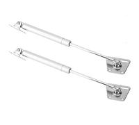 Pissente 2PCS 100N Molla a Gas Pistone a Gas Supporto Sollevamento Pneumatico per Mobili Antina Porta Ad Apertura Verticale con Pistone in Rame Iniezione di Ossigeno per Armadi Guardaroba (testa di