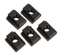 Pissente 5pcs M12 T di Dadi Slot, Finitura di Ossido 45 in Acciaio Ad Alta Durezza Ad Alta Resistenza Sottodimensionata per Slot Tavolo Macchina Fondo per Estrusioni in Alluminio Slot
