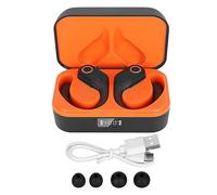 Pissente Auricolari del Traduttore, Dispositivo del Traduttore Linguistico con 144 Lingue Riduzione del Rumore di Traduzione in Tempo Reale per la Durata della Batteria per IOS (BLACK)