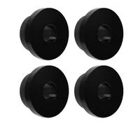 Pissente Boccole Riser Manubrio Kit Smorzatore Riser Solido in Lega di Alluminio CNC 4 Pezzi Supporto Stabile Vibrazioni Ridotte Controllo Migliorato per Touring Electra Glide Dal 1983 Al 2025