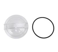 Pissente Coperchio Filtro Filettato per Pompa Piscina Sostituzione Acrilico Trasparente A Prova di Perdita per Acqua Pulita e Chiara