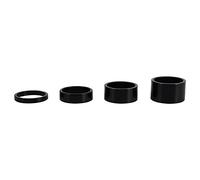 Pissente Kit Distanziatore per Distanziatore per per per Spaziatura per Cuffie per Bici da Gambo in Lega da 4 Pc in Lega di Alluminio in di Alluminio 5 Mm/10 Mm/15/20 con 4 Colori per 28,6 FORCHE