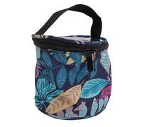 Pissente Organizer Compatto per Porta Filati Borsa per Forniture per Cucire con Foro per Filati per Uncinetto per Principianti 5,9 X 5,1 Pollici