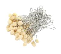 Pissente Pespa per Palline in Lana in Lana in Pelle da 100 Pezzi, Strumento Artigianale Fatto a Mano con Manico in Metallo per Tintura in Pelle Segreta di Liquido per il Bordo in Pelle