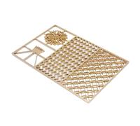 Pissente Possibilità Creative Versatili, Vassoio di Francobolli di Ghiaccio in Rame Accessori per Cubetti di Cubo di Ghiaccio Vassoio di Design, Esperienza di Intrattenimento Elevata, Bar (C04)