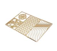 Pissente Possibilità Creative Versatili, Vassoio di Francobolli di Ghiaccio in Rame Accessori per Cubetti di Cubo di Ghiaccio Vassoio di Design, Esperienza di Intrattenimento Elevata, Bar (C03)