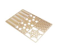 Pissente Possibilità Creative Versatili, Vassoio di Francobolli di Ghiaccio in Rame Accessori per Cubetti di Cubo di Ghiaccio Vassoio di Design, Esperienza di Intrattenimento Elevata, Bar (C01)