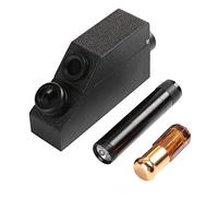 Pissente Refrattometro per Gemme, Tester Portatile con Range RI 1.30-1.81 | Strumento professionale per l\'identificazione dei gioielli, smistamento di gemme rifrangenti singole doppie, corpo