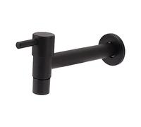 Pissente Rubinetto a Muro Acqua Fredda Singolo Rubinetto Acqua Fredda in Acciaio Inox per Giardino Filettatura G1/2 per Bagno Giardino Piscina (per Mop Pool)