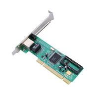 Pissente Scheda di Rete PCI Ethernet Gigabit 10/100/1000Mbps con Chip RTL8169 e Baffle per 7 8 e 10