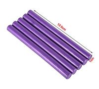 Pissente Set Bastoncini di Ceralacca, Sigilli di Ceralacca Antiaderenti per Inviti, 5 Pezzi in 10 Colori per Matrimoni e Artigianato (PURPLE)