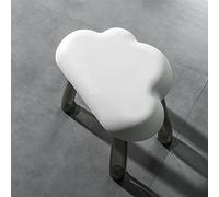 Pissente Sgabello per Bambini Sgabello in Plastica con Piano a Forma di Nuvola e Gambe Trasparenti Leggero 933 G Finitura Liscia per Camera da Letto dei Bambini Sala Giochi Sala Studio Decorazione