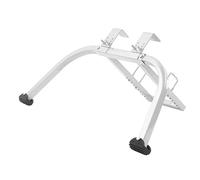 Pissente Stabilizzatore per Scala, Gancio per Tetto per Scala Ad Alta Resistenza, capacit¨¤ 150 Kg, Gancio di Prolunga per Scala in Acciaio, Impugnatura in Gomma, Distanziatore per Scala a (Grigio