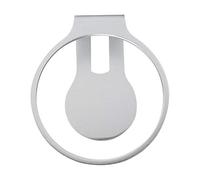 Pissente Supporto per Montaggio a Parete HomePod Mini, Staffa per Supporto per Altoparlante in Lega di Alluminio, Installazione Salvaspazio per HomePod Mini Altoparlante in Cucina e Soggiorno (SILVER)