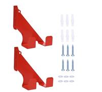 Pissente Supporto per Motosega, Rack per Montaggio a Parete in Acciaio Legato Resistente con Rivestimento Protettivo in Gomma Arancione per Riporre Motoseghe e Strumenti, Compatibile con 009 011