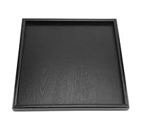 Pissente Vassoio da Servizio in Legno, Rettangolo in Legno Premium Vassoio da Servizio, Design Pratico per la Casa e il Ristorante Utilizzare 36 X 27 Cm (30 * 30)