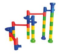 Lena Meyer-Landrut- Cascade-Pista, assemblare, con 32 Elementi, 2 Curve e 10 biglie in Vetro, per Bambini dai 3 Anni in su, Multicolore, 65289