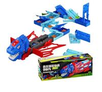 Pista Auto Dinosauri Da Corsa Interattivo Flessibile DIY Educativo