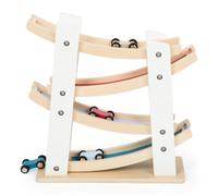 Small Foot 11873 Classic Racetrack, Made of Natural Wood, with Brightly Coloured