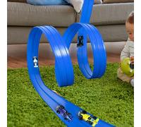 Pista da corsa flessibile, macchinine lunghe, piste flessibili per bambini,