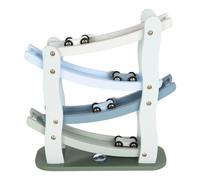 Pista da corsa in legno per auto Blue - small foot