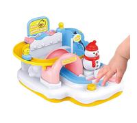 Pista Da Corsa Per Bambini In Età Prescolare - Auto Educativa per Natale | Giocattolo Veicolo per lo Sviluppo delle Abilità Motorie,Per Ragazze Ragazzi Bambini Piccoli Apprendimento Compleanno Complea