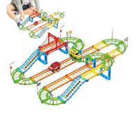 Pista Da Corsa | Set Di Giocattoli Con Rampa Per Attività Indoor | Pista Da Corsa Per Bambini Piccoli | Per Natale Per Bambini Da 3 Anni In Su Per Ragazze E Ragazzi Per Gioco A Casa