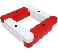 Pista di Barriera di Go Kart, Pista di Go Kart Pista Piena d'Acqua A Pagamento Parco Divertimenti al Coperto Grande Centro Commerciale Corsia per Autoscontri per Bambini, White, 1000x120x180mm