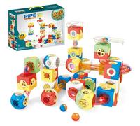 Pista di marmo, pista da corsa in marmo - Kit di per lo sviluppo cerebrale, classici di apprendimento, gioco di, pista da corsa per ragazze oltre 3 anni