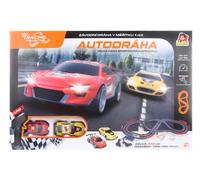 Pista elettrica Racing Collection con adattatore EU, 2 auto e 2 controller, 440 cm
