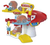PISTA MACCHININE BABY FIRE STATION PER BAMBINI 18 MESI CON 1 MACCHININA GIOCO ED