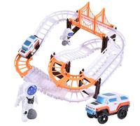 Pista Ogi Mogi Space Adventure Mini, accessori, plastica, bambini 3+