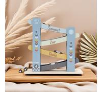 GIOCATTOLO EDUCATIVO IN LEGNO LITTLE DUTCH Ramp Racer Cars - in , per bambini da 18 mesi, con 4 auto incluse