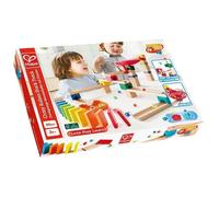 PISTA PER BIGLIE set base QUADRILLA in legno HAPE marble run E1102 età 3+