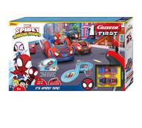 PISTA SPIDERMAN CARRERA CON 2 TELECOMANDI E DUE MACCHINE TIPO POLISTIL 20063049