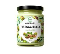 Pistacchiella - Crema di Pistacchio 100% Vegetale | Plant Based | Spalmabile Senza Latte | Vegan, Senza Glutine | Ideale per Dolci, Colazioni e Ricette Gourmet (150 Grammi)
