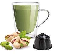 Pistacchio in capsule compatibili DolceGusto* - Cappuccino al Pistacchio per macchine dolce gusto* - 48 capsule
