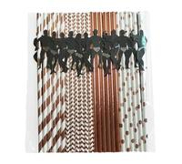 Pistette da festa di addio al nubilato - tribù sposa 24 pacchetti con forme ballerino | Accessori per feste d'oro divertenti ragazze notturne, celebrazione del matrimonio, forniture le gallina,