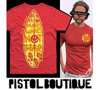 Pistol Boutique T-Shirt Da Surf Estate Spiaggia Make Waves Not War