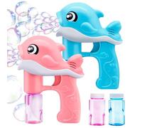 Pistola a Bolle Balena - Creatore Automatico Con 4 Bottiglie di Soluzione di Sapone per Bambini - Bomboniere Pasqua