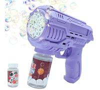 Pistola a Bolle di Sapone, Pistola a Bolle per Bambini, Macchina Bo-lle Sapone, Bubble Maker, Macchina Delle Bo-lle, Mmacchina per Fare bo-lle Automatica, Feste Estive all'aperto Regalo Nozze (M2)