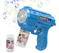 Pistola a Bolle di Sapone, Pistola a Bolle per Bambini, Macchina Bo-lle Sapone, Bubble Maker, Macchina Delle Bo-lle, Mmacchina per Fare bo-lle Automatica, Feste Estive all'aperto Regalo Nozze (M1)